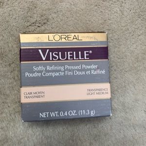 L'OREAL VISUELLE SOFTLY REFINING PRESSED POWDER .